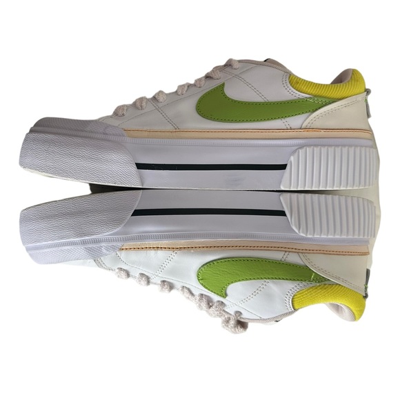 Nike Shoes - Nike Court Legacy Lift 'Feel Love' Women's White Athletic Sneakers FD0872-100